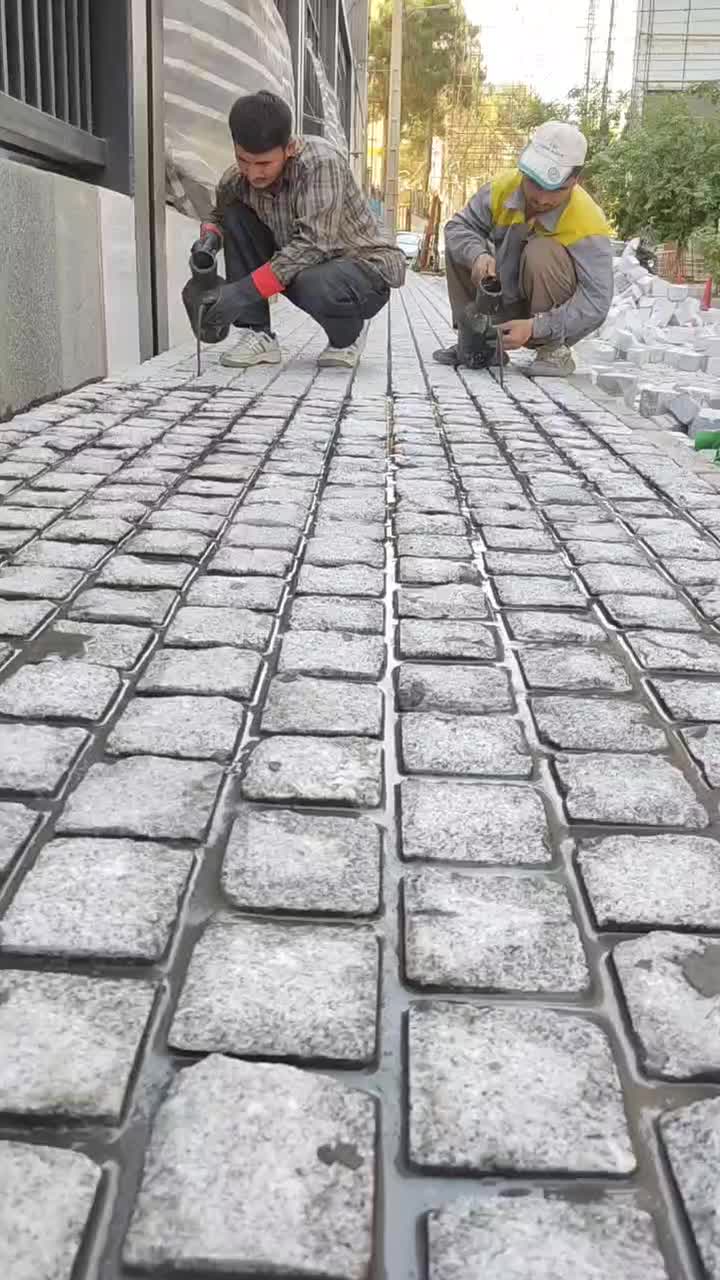سنگ کوبیک برای راه رو ماشین رمپ|مصالح و تجهیزات ساختمان|تهران, قیطریه|دیوار