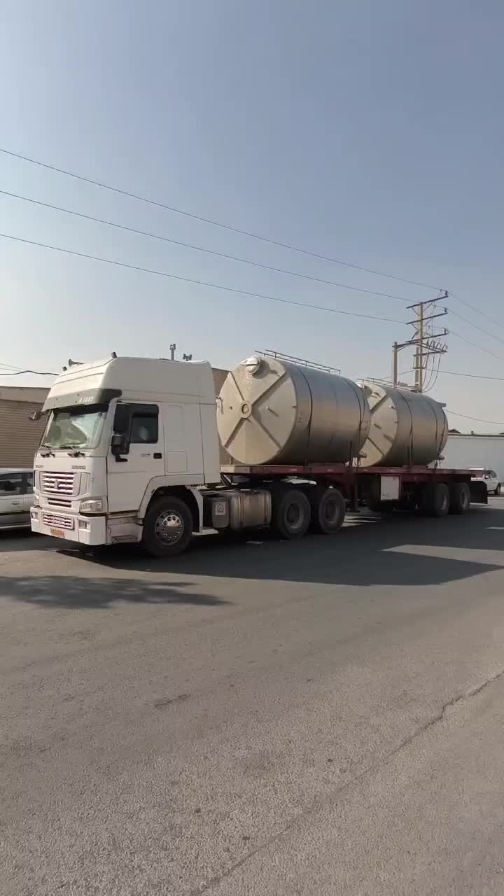 خرید فروشنده تانکر استیل ماشین آلات غذای لبنی مخزن|ماشین‌آلات صنعتی|تهران, خلیج فارس|دیوار