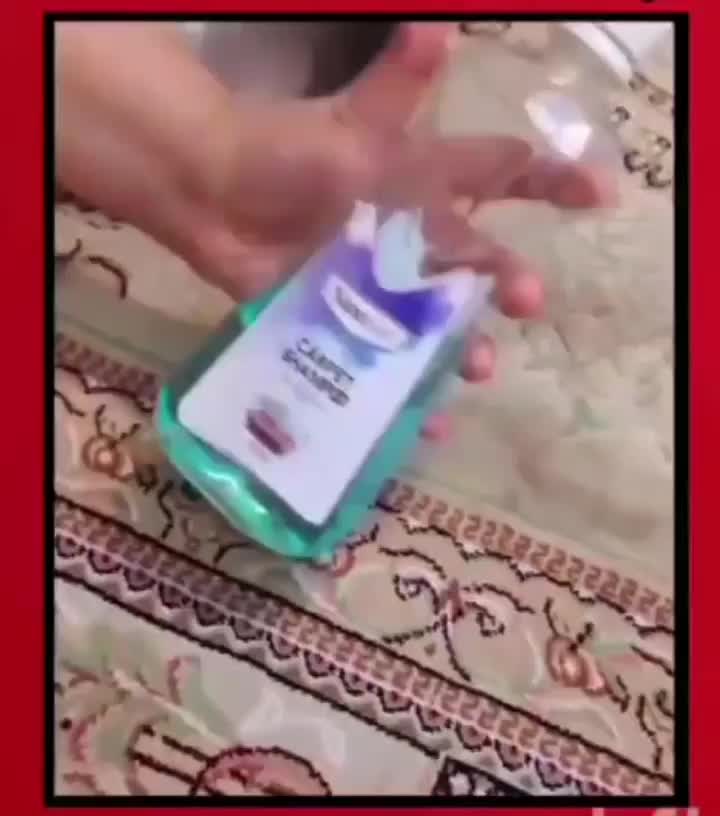 لکه بر فرش و مبل نانو بدون تریگر|مواد شوینده و دستمال کاغذی|خرم‌آباد, |دیوار