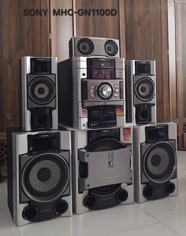 SONY MHC-GN 1100 D|سیستم صوتی خانگی|شهریار, شهرک وائین|دیوار