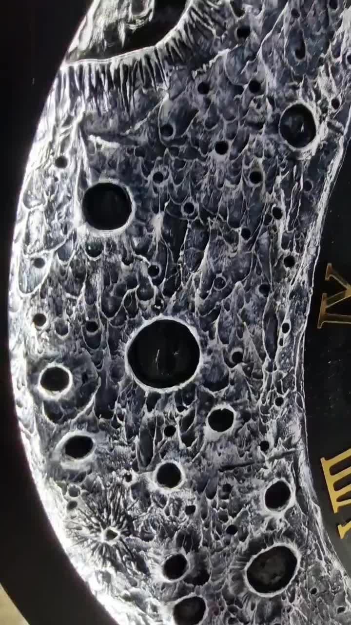 ساعت حلال ماه|ساعت دیواری و تزئینی|اسلامآباد غرب, |دیوار