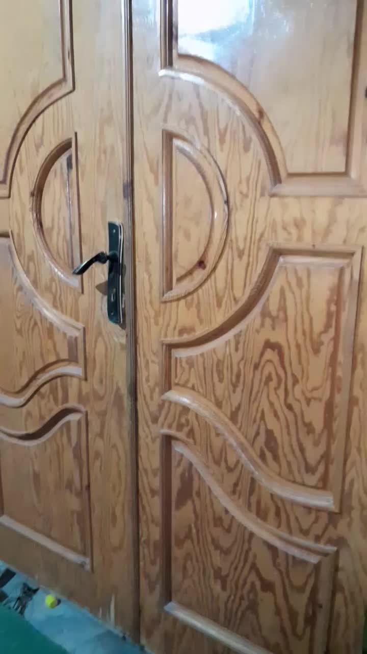 درب چوبی شکیل درب ورودی درب اصلی|مصالح و تجهیزات ساختمان|مزرعه کتول, |دیوار