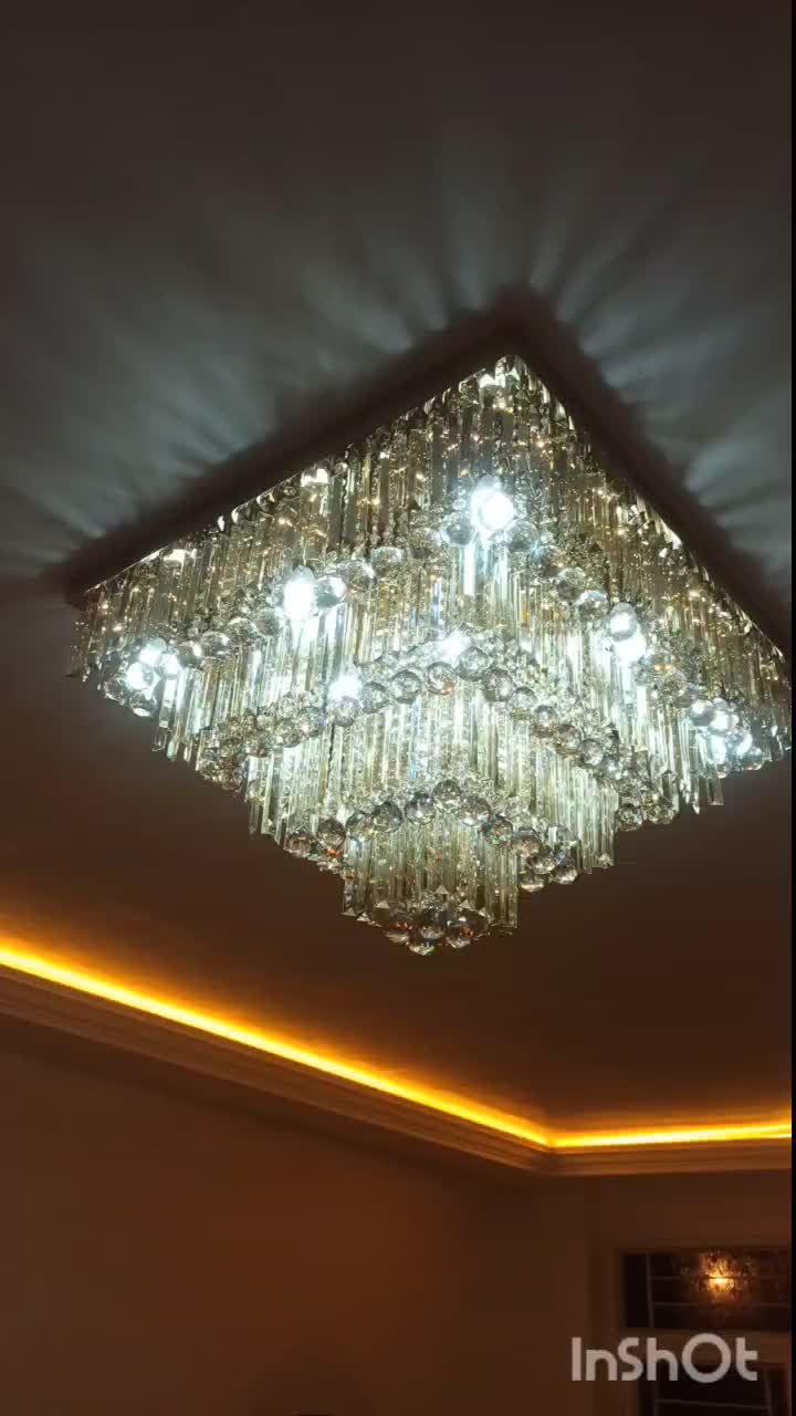 لوستر کریستال اس ام دی|لوستر و چراغ آویز|ایلام, |دیوار