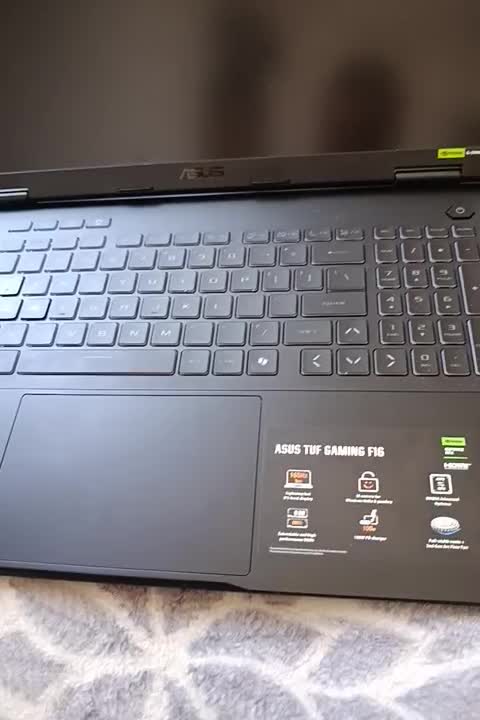 لب‌تاپ ایسوس تاف‌ گمینگ F16 FX 608jmr|رایانه همراه|تهران, درکه|دیوار