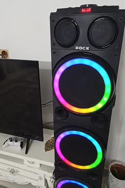 اسپیکر راک یک سال استفاده شده 19|سیستم صوتی خانگی|نظرآباد, مسکن مهر نظرآباد|دیوار