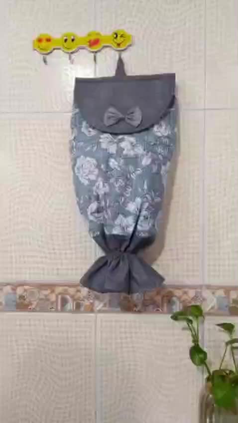 کیسه جمع آوری نایلن های خرید|سفره، حوله، دستمال آشپزخانه|زنجان, |دیوار