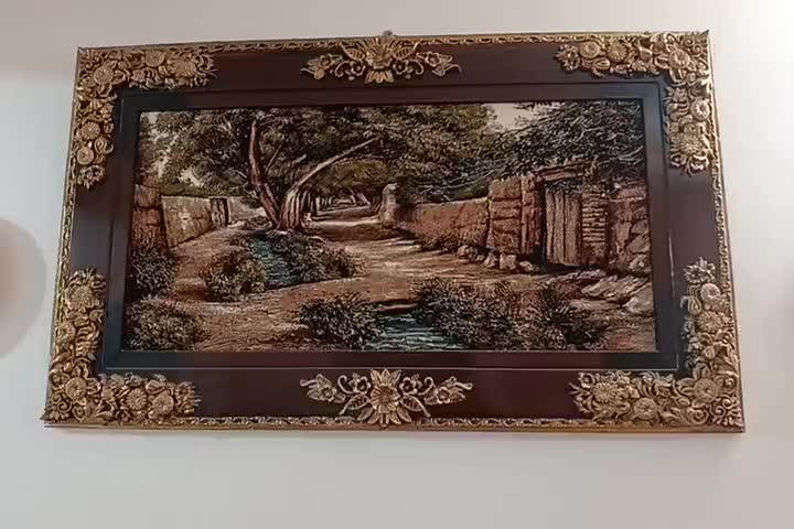 تابلو فرش ماشینی|تابلو فرش|قم, وادی السلام|دیوار