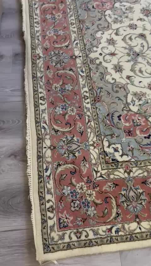 فرش دستبافت ساروق طرح گلدسته نو و‌تمیز|فرش|تهران, آذربایجان|دیوار