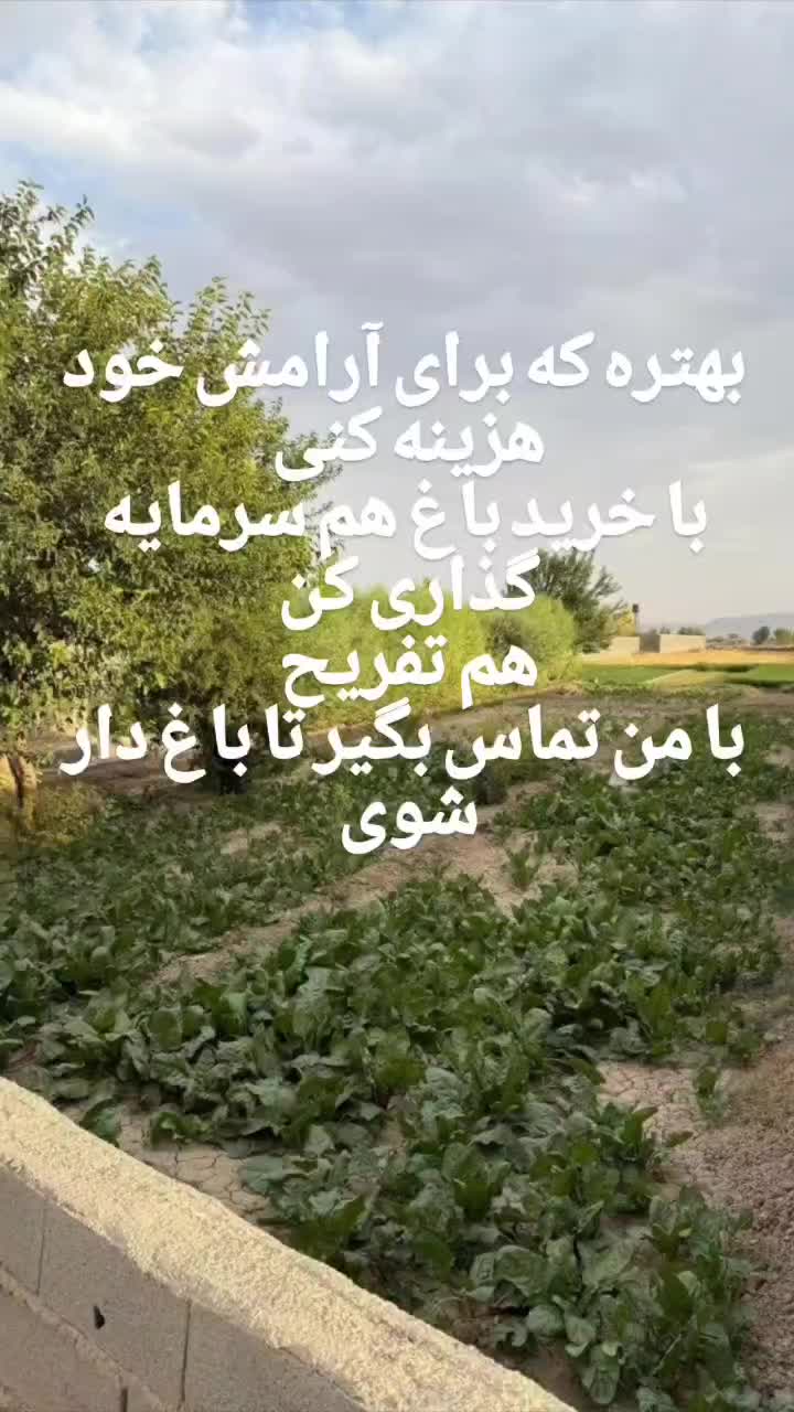 ۴۰۰ متر زمین چهاردیواری نقد واقساط|فروش زمین و ملک کلنگی|اصفهان, باغ زیار|دیوار