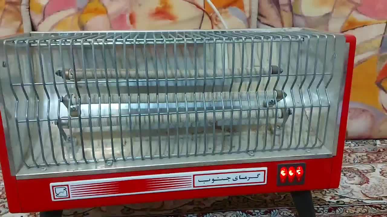 بخاری برقی سه شعله گرمای جنوب|بخاری، هیتر، شومینه|تهران, هفت چنار|دیوار