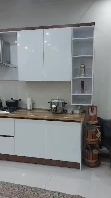۱۰ متر کابینت آشپزخانه هایگلاس|مصالح و تجهیزات ساختمان|آبیک, |دیوار