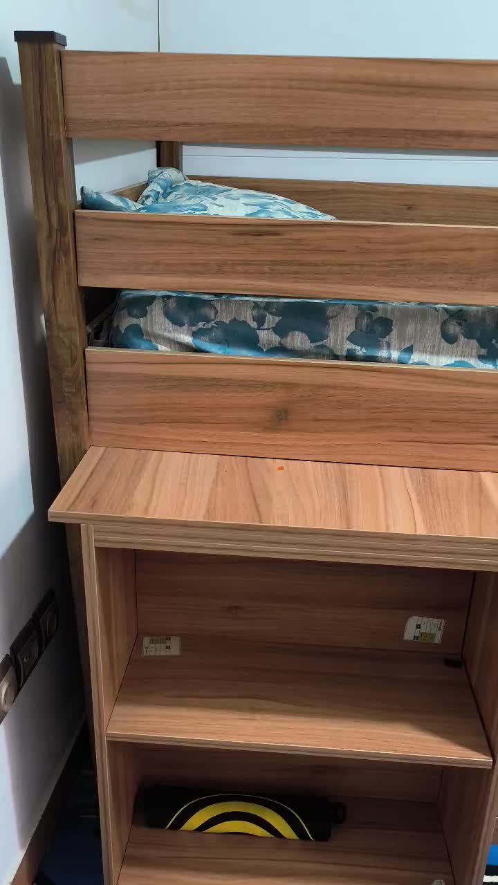 تخت و میز تحریر نوجوان مدل البرز سبز|تخت و صندلی بچه|آستانه اشرفیه, |دیوار