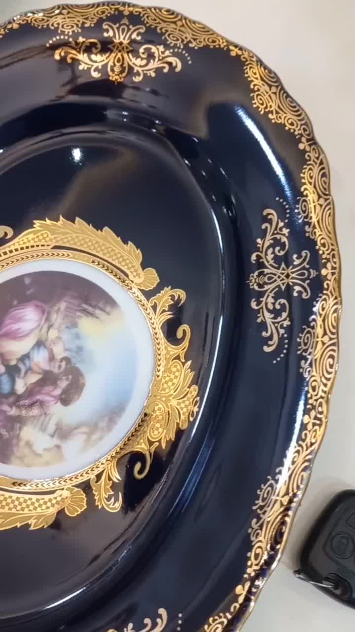 سرویس چینی لیلی مجنون سورمه ای غذاخوری ۱۲ نفره|ظروف سرو و پذیرایی|تهران, جوانمردان (اندیشه)|دیوار