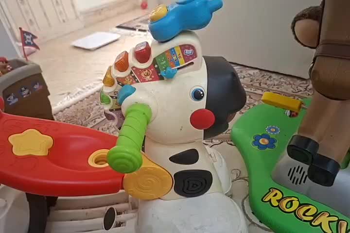 واکر و چهارچرخ پایی ویتک vtech، کاملا سالم|اسباب‌بازی بچه|تهران, سازمان برنامه شمالی|دیوار