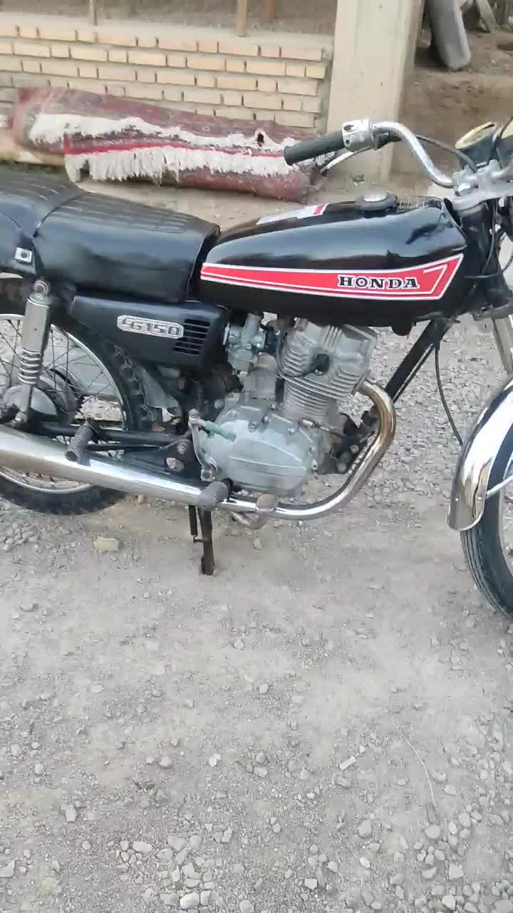 موتور تکتاز مدل 77 دنده چوپای مزایده ای|موتورسیکلت|سنگدوین, |دیوار