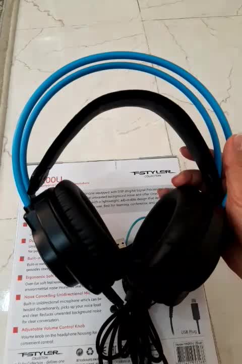 هدست فورتک مدل A4TECH FH200U با میکروفون ضدنویز|قطعات و لوازم جانبی رایانه|تهران, صادقیه|دیوار