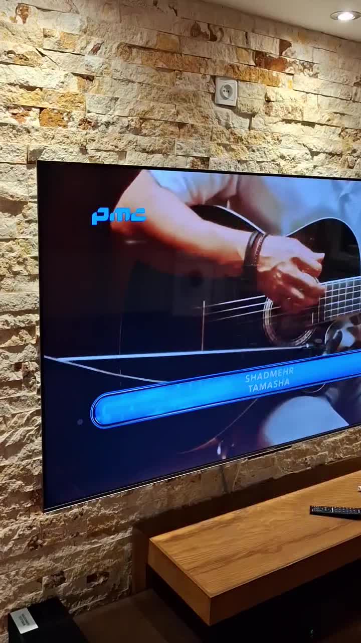 تلویزیون ۷۵ اینچ پاناسونیک مشابه نو|تلویزیون و پروژکتور|رشت, حسین آباد|دیوار