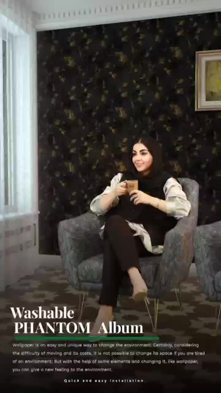 کاغذ دیواری قوی بانصب|خدمات پیشه و مهارت|بیرجند, |دیوار