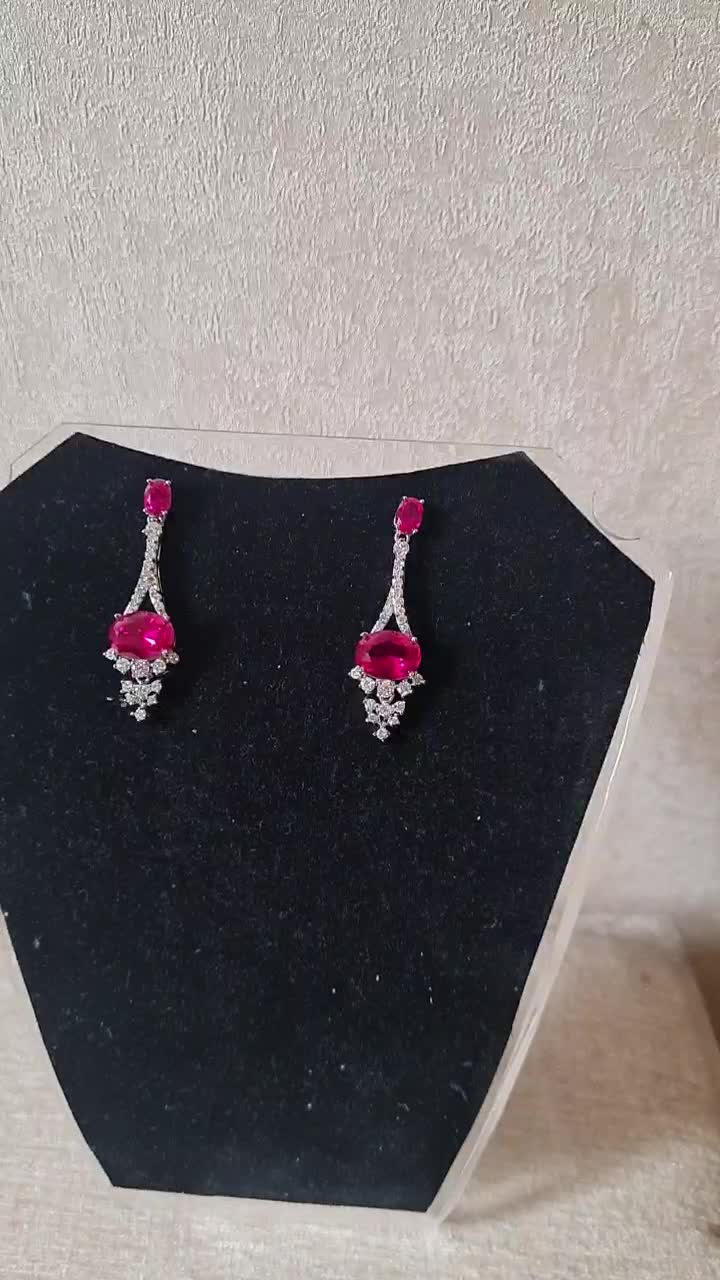 گوشواره یاقوت سرخ نو|بدلیجات|گرگان, |دیوار