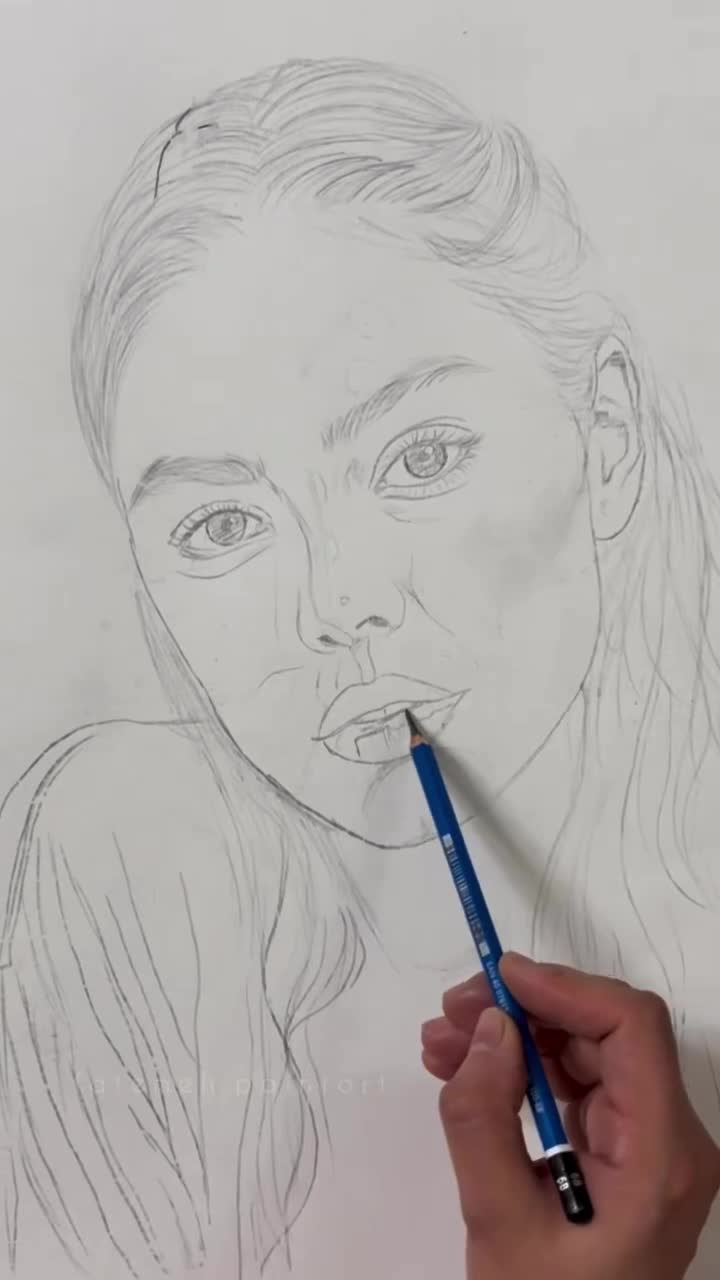 سفارش طراحی چهره هایپررئال|تابلو، نقاشی، عکس|خمین, |دیوار