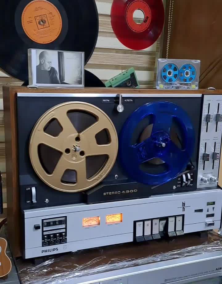 ضبط دک استریو ریل قدیمی فیلیپس ساخت اتریش|سیستم صوتی خانگی|تهران, فردوس|دیوار
