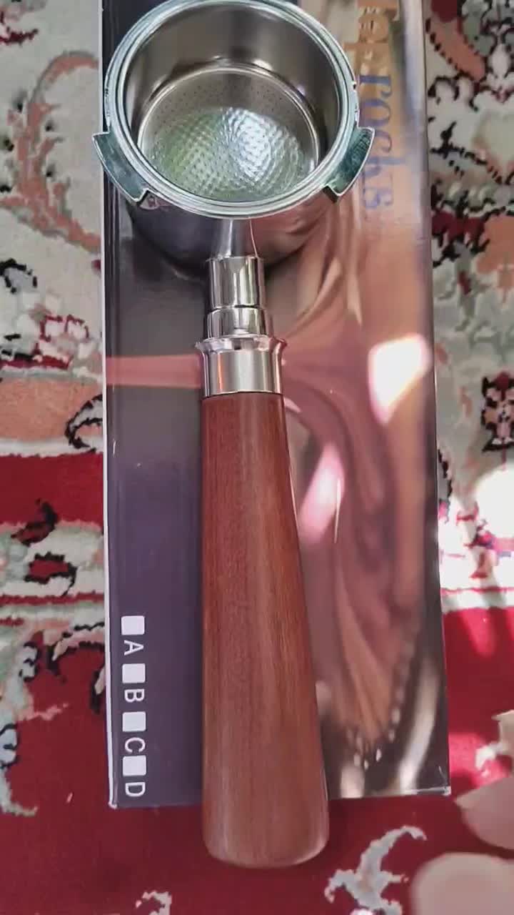 پرتافیلتر سه پر، دسته چوبی، سایز 51 نیکد،دلونگی|کافی‌شاپ و رستوران|اندیشه, اندیشه فاز ۲|دیوار