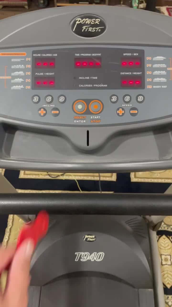 تردمیل پاور فرست T940 کم کار در حد نو|تجهیزات ورزشی|بندرعباس, |دیوار