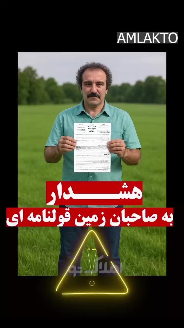 زمین ۲۰۶ متری سند عرصه و عیان در لاویج|فروش زمین و ملک کلنگی|تهران, دولت‌آباد|دیوار