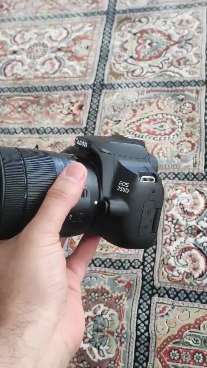 دوربین canon 250D با لنز 18 135 usm|دوربین عکاسی و فیلمبرداری|اردبیل, |دیوار