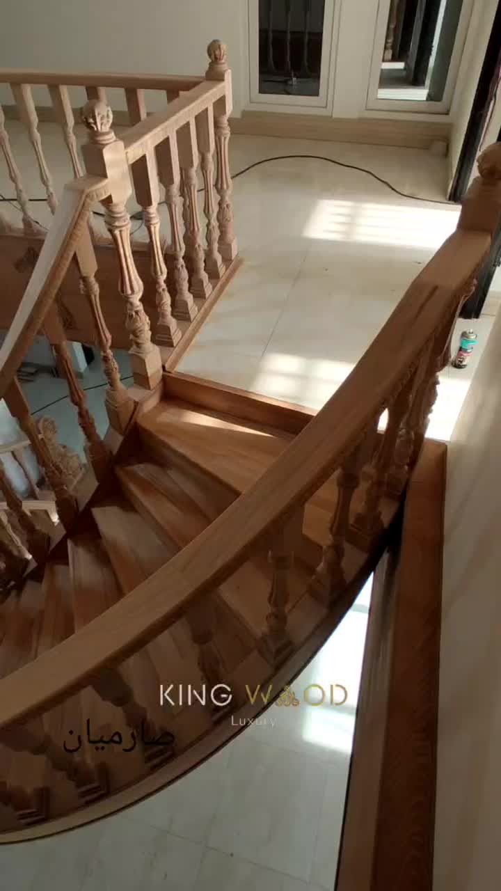 پله چوبی پله گرد پله دوبلکس|خدمات پیشه و مهارت|پردیس, سیاه سنگ|دیوار