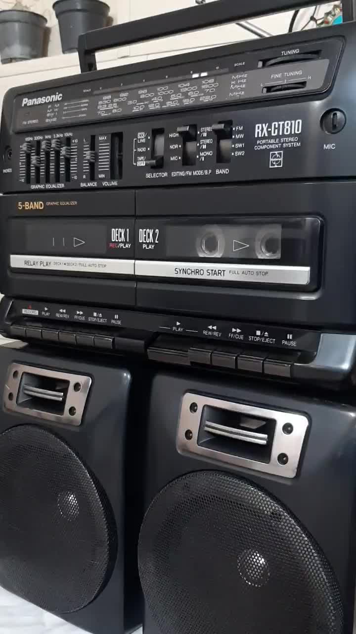 رادیو کاست پاناسونیک|سیستم صوتی خانگی|تهران, شهرک المهدی|دیوار