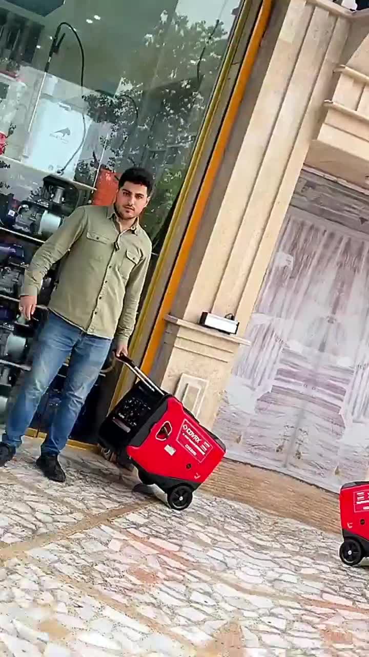 ژانراتور بنزینی کواکس سایلنت ۷۵۰۰ موتور علفزن برق|ابزارآلات|کرمان, |دیوار