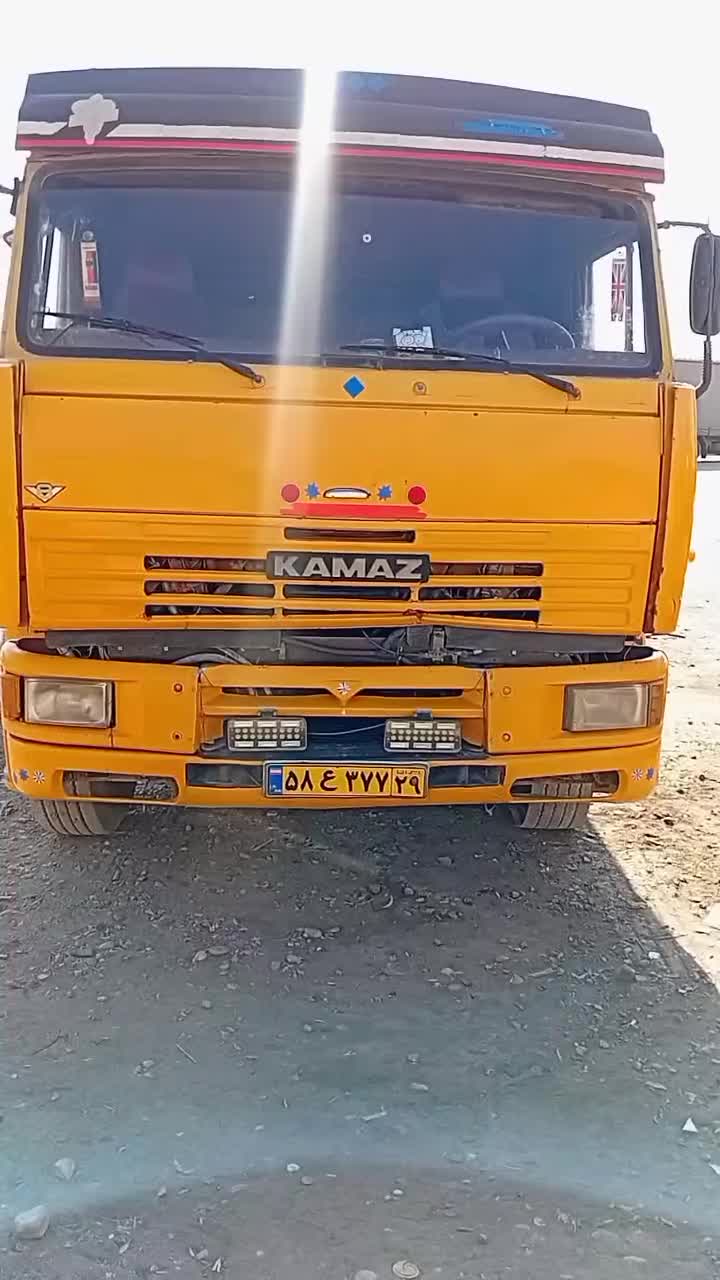 کاماز کشنده تریلی کمپرس|خودرو سنگین|کرمانشاه, |دیوار