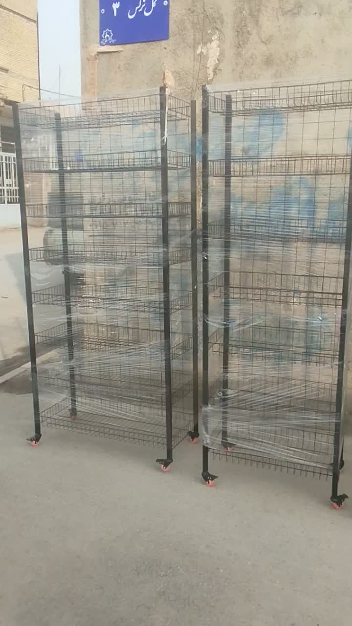 تولیدی قفسه و استند سبد فروشگاهی سبد چیبس پوفک|فروشگاه و مغازه|مشهد, خواجه ربیع|دیوار