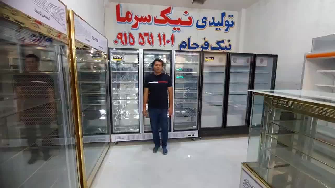 یخچال ویترینی مقابل فدک ۱۹|فروشگاه و مغازه|مشهد, فدک|دیوار