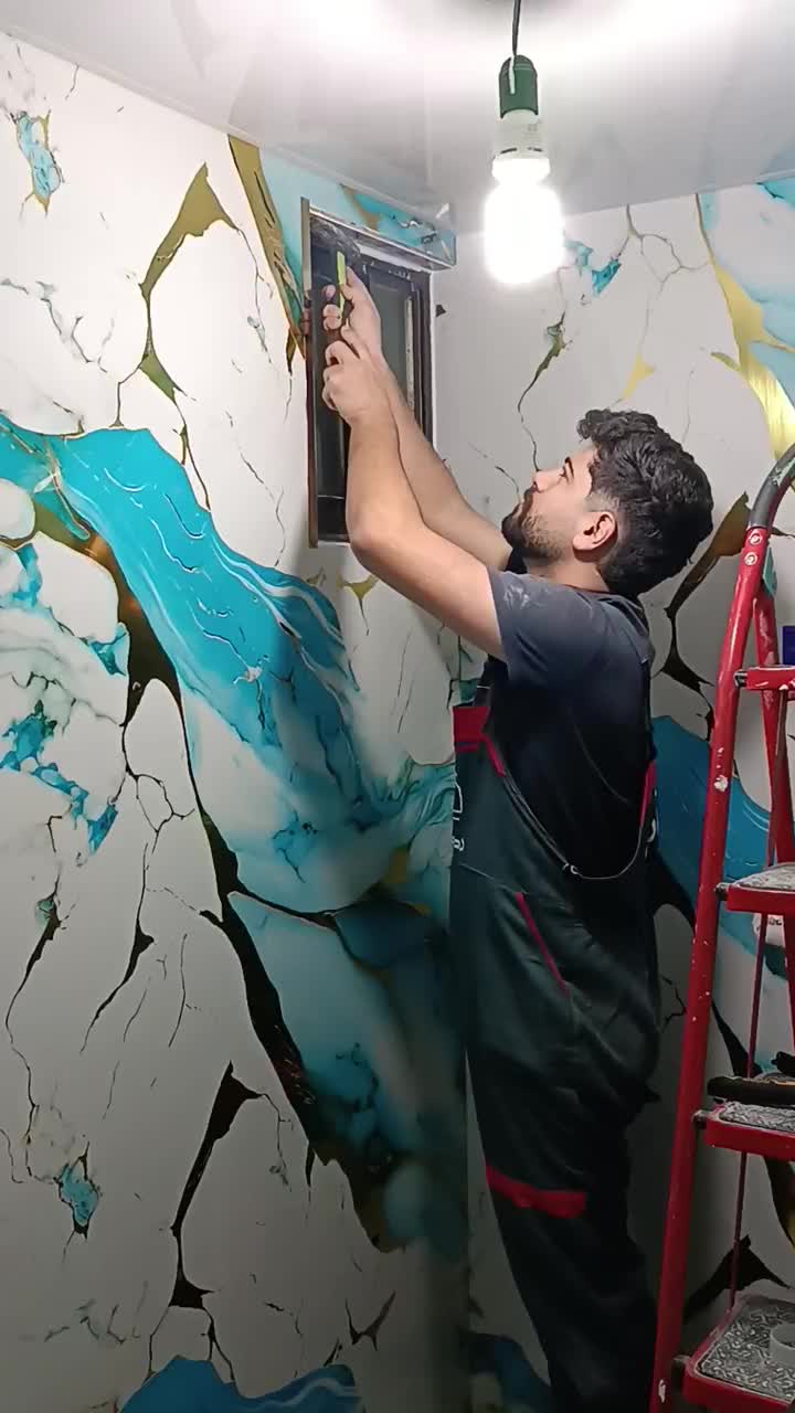 نصب ماربل شیت و ترموول . . .|خدمات پیشه و مهارت|رشت, منظریه|دیوار