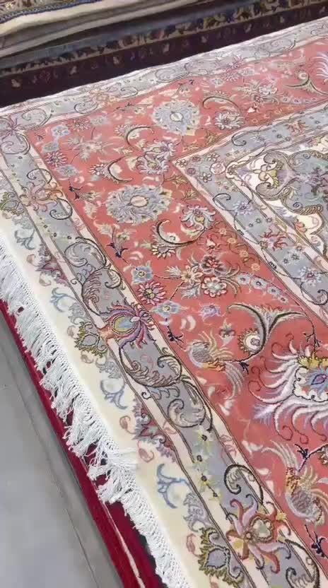 فرش دستباف  ۲۴ متری علیا گل ابریشم ۴ در ۶رج ۴۰|فرش|مشکین‌دشت, |دیوار