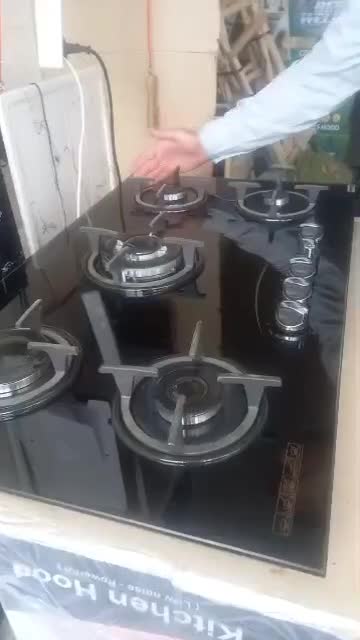 اجاق گاز کدGW303 سفید مشکی استیل|اجاق گاز و لوازم برقی پخت‌وپز|تهران, امین حضور|دیوار