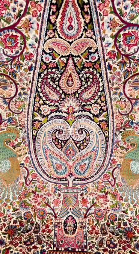 یک جفت قالیچه عتیقه راورکرمان|فرش|تهران, نارمک|دیوار