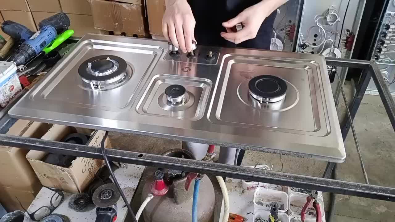 اجاق‌گاز های شیشه ای و استیل مدل AH234|اجاق گاز و لوازم برقی پخت‌وپز|راز وجرگلان, |دیوار