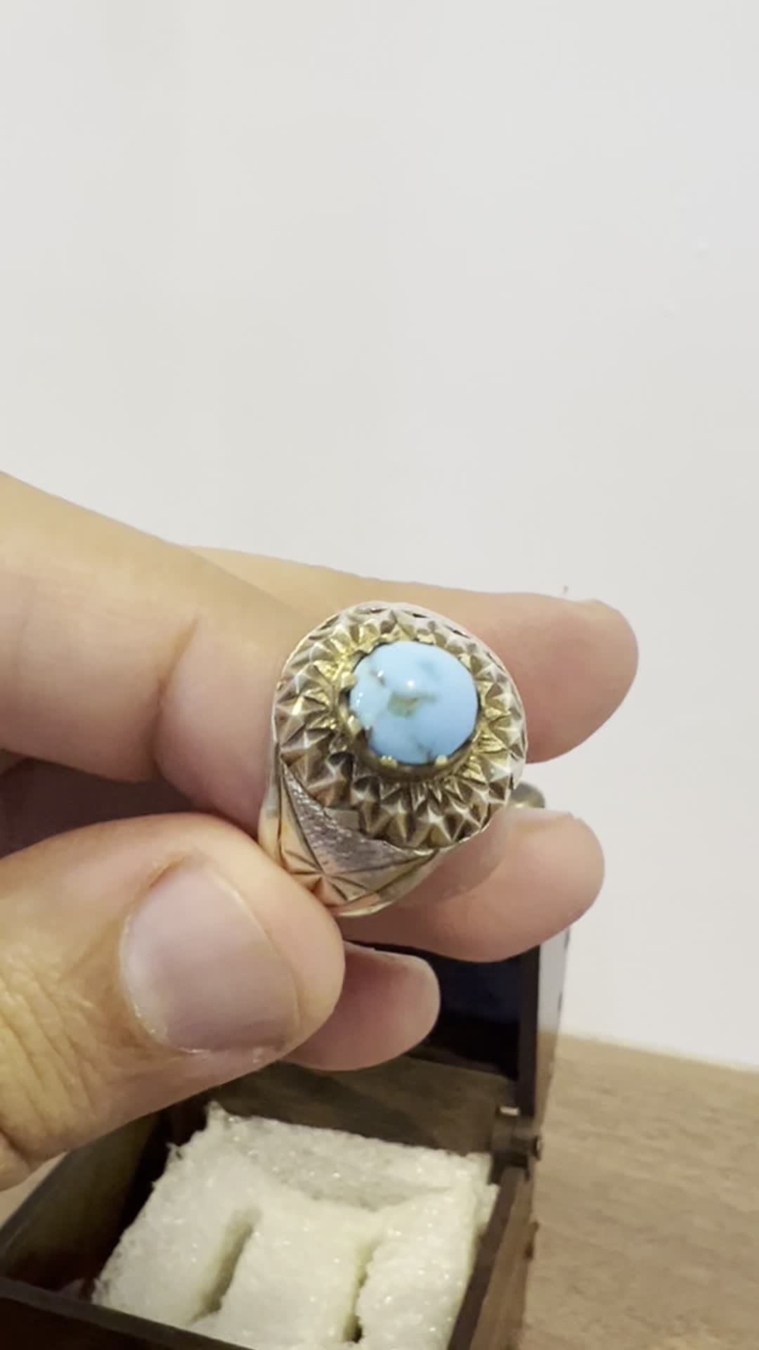 انگشتر فیروزه نیشابور|جواهرات|مشهد, آیت الله کاشانی|دیوار