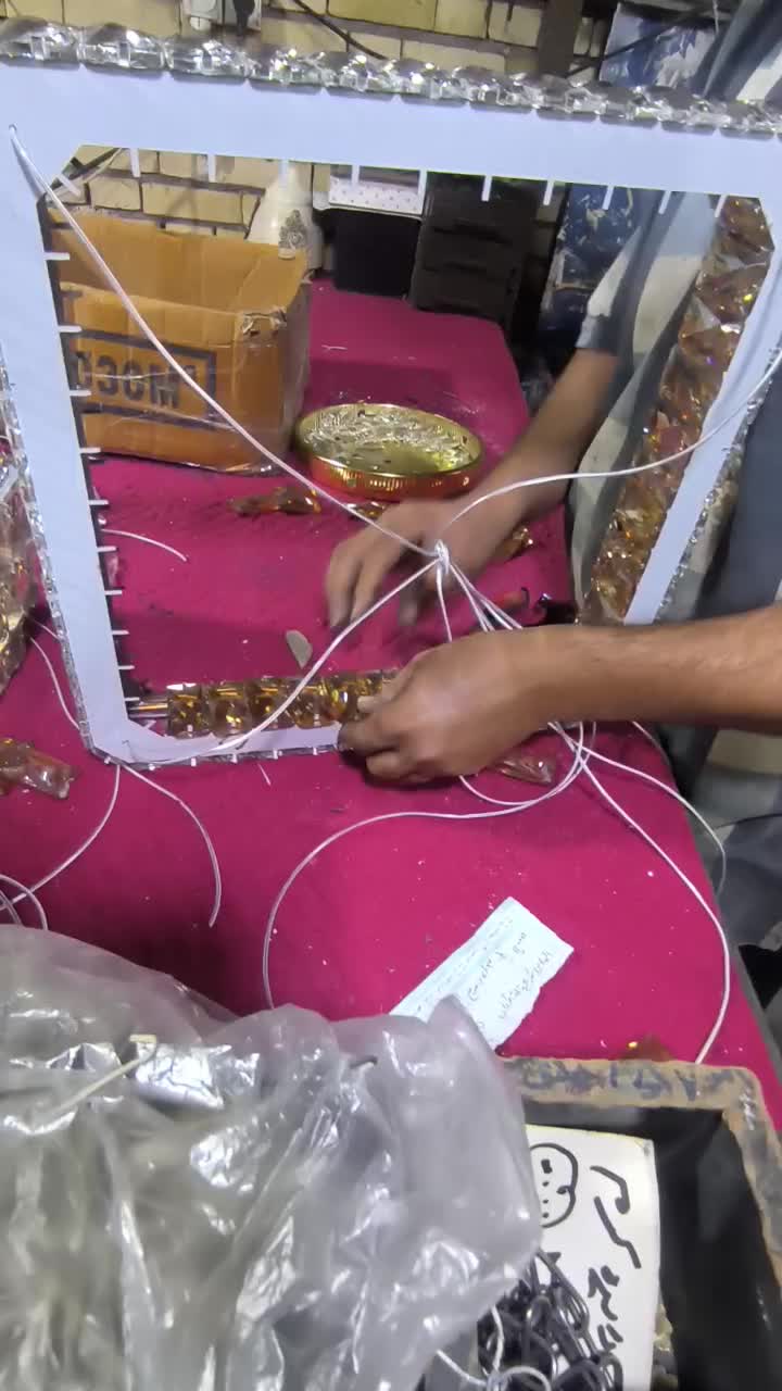 سه حلقه کهکشانی کریستال درجه یک|لوستر و چراغ آویز|اهواز, مهرشهر|دیوار