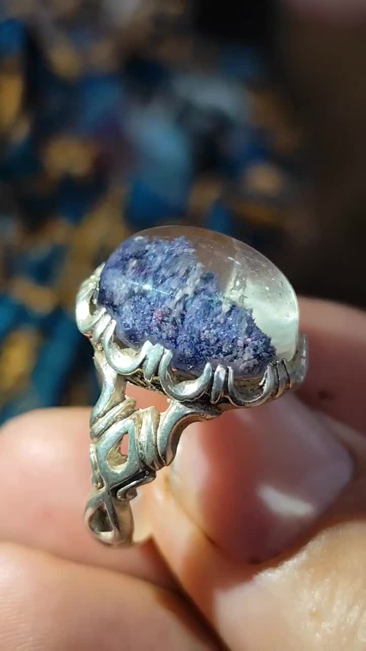 کوارتز لاجوردی|جواهرات|خمینی‌شهر, |دیوار