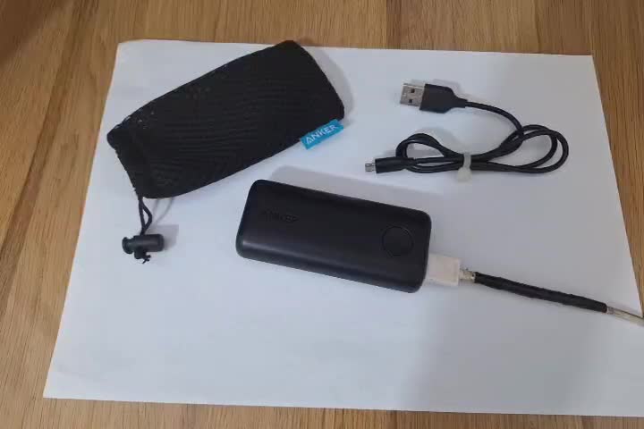 پاوربانک انکر ۶۷۰۰ میلی‌آمپر با جعبه و لوازم کامل|لوازم جانبی موبایل و تبلت|خرم‌آباد, |دیوار