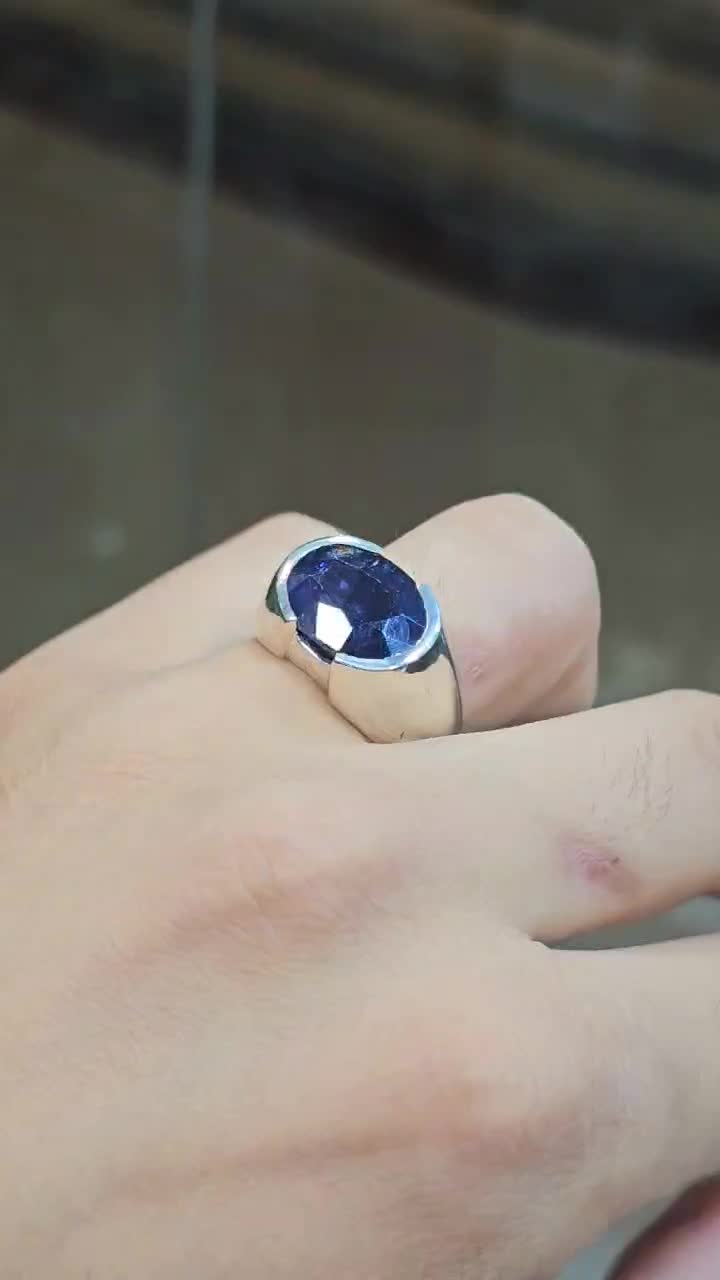 انگشتر یاقوت کبود اسپرت|جواهرات|تهران, کیانشهر|دیوار