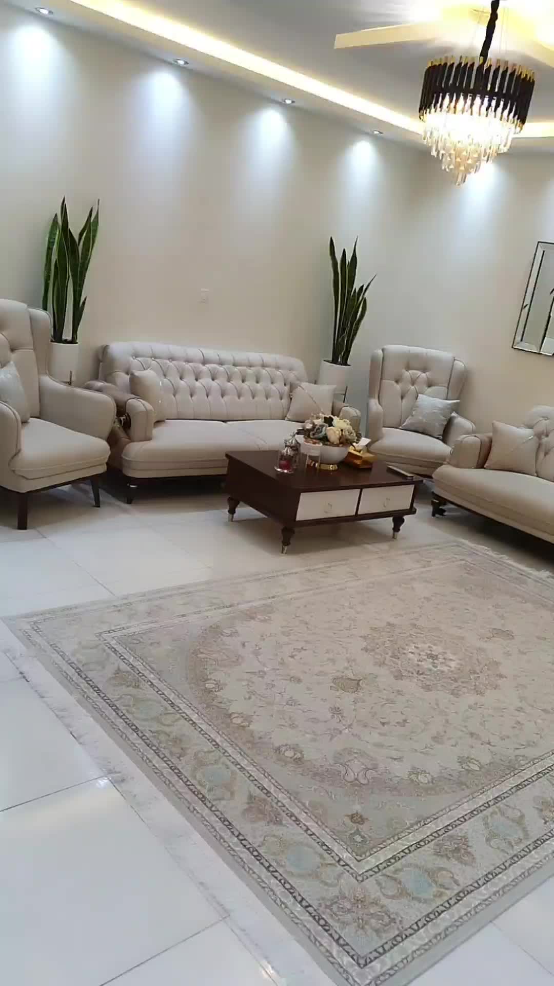 ۷نفره پاچه نانو ترک+میز پذیرایی+۲عددعسلی|مبلمان خانگی و میز عسلی|تهران, دهم فروردین|دیوار