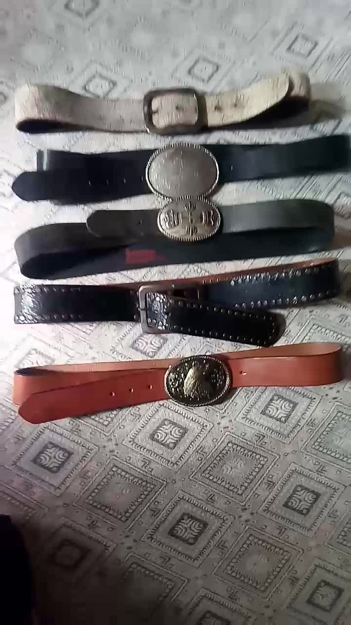 کمربند چرم خارجی استوک|کیف، کفش، کمربند|فردیس, شهرک ناز|دیوار