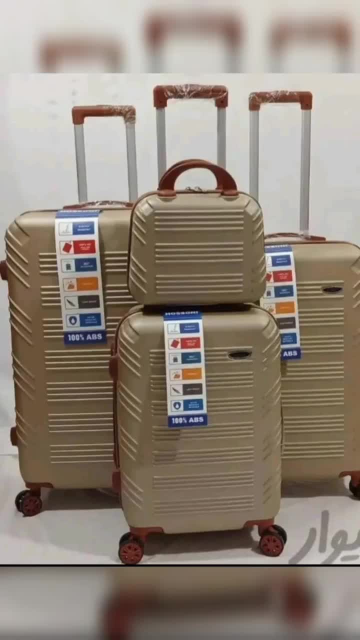 پخش چمدان 4 چرخ دوبل دسته خارجی سه حالته اصل|کیف، کفش، کمربند|تهران, مظاهری|دیوار