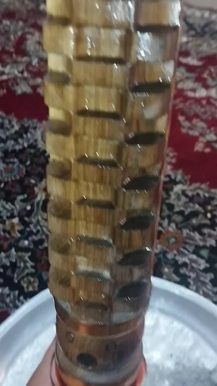قلیون چوبی طعم شلیل توضحیات بخون|کوهنوردی و کمپینگ|میانه, |دیوار