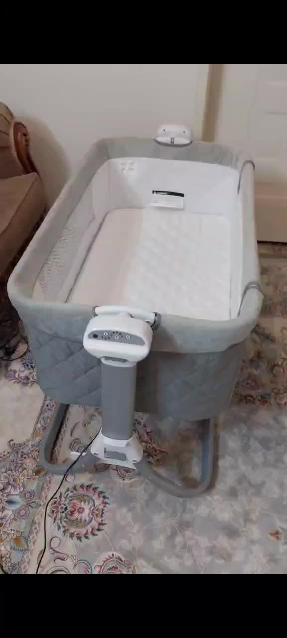 گهواره برقی و تخت کنار مادرaxes|تخت و صندلی بچه|ری, دولتآباد|دیوار